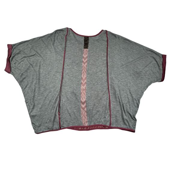 Anthropologie Tiny Boho Velvet Burnout Patchwork Sequins Top Women's Size Large - Picture 5 of 8